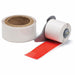 ContinuousLabelStock Red Gloss 2inW