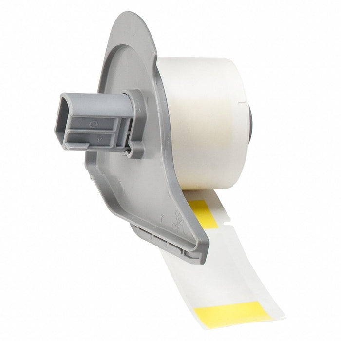 Wraparound Label Yellow Vinyl 1 in W