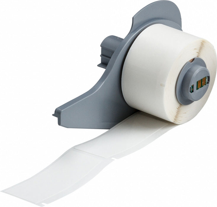 Wraparound Label White Vinyl 1 in W