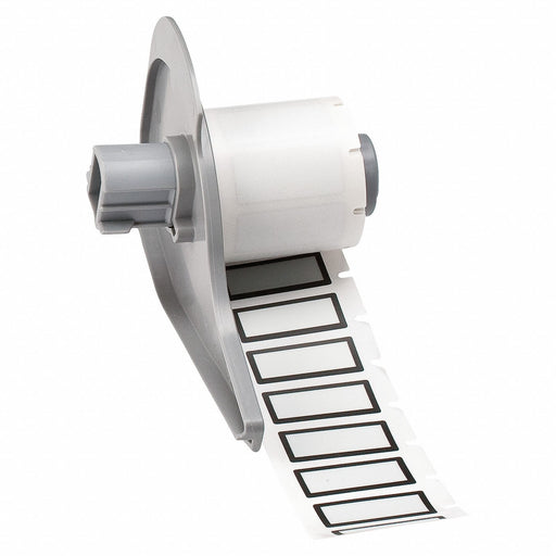 Pre-Cut Label Stock Roll White Gloss