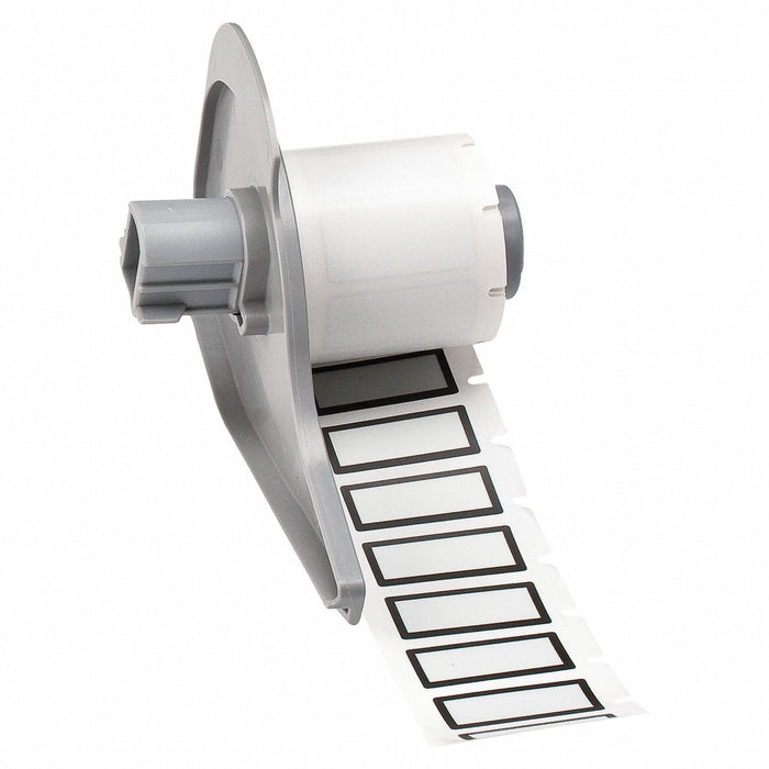 Pre-Cut Label Stock Roll White Gloss