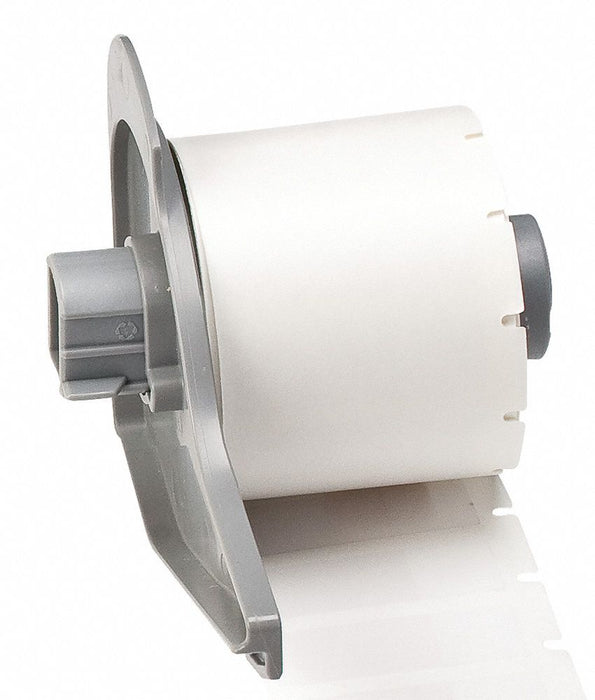 Wraparound Label White Vinyl 1/2 in W