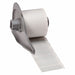 Pre-Cut Label Stock Roll Gray Matte