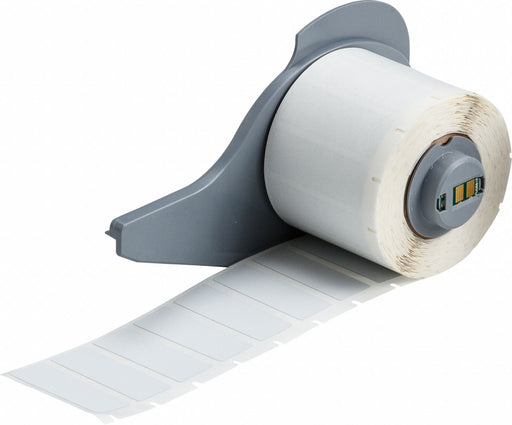 Pre-Cut Label Stock Roll Gray Matte