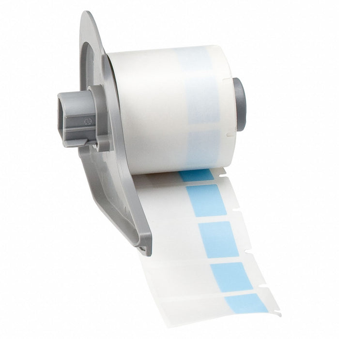 Wraparound Label Blue Vinyl 3/4 in W
