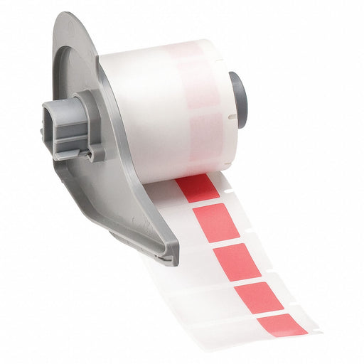 Wraparound Label Red Vinyl 3/4 in W