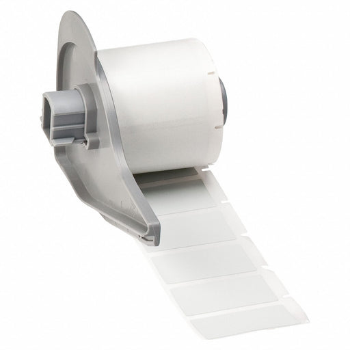 Pre-Cut Label Stock Roll Gray Matte