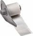 Pre-Cut Label Stock Roll Silver Gloss