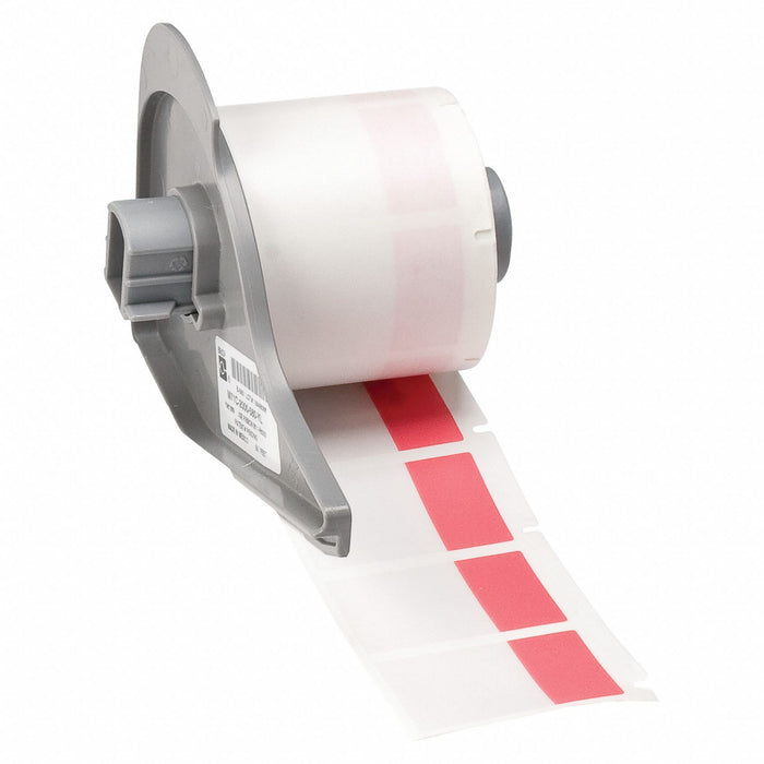Wraparound Label Red Vinyl 1 in W