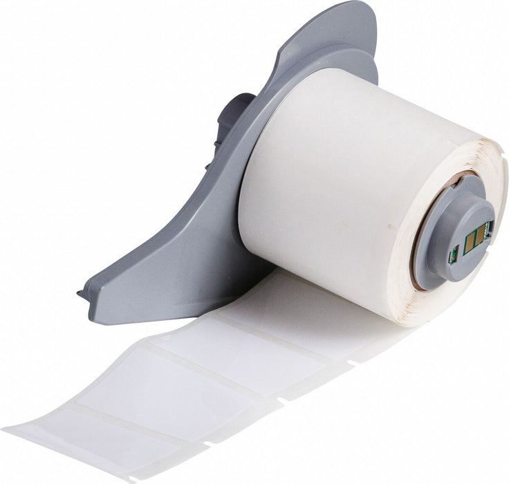 Label 1 1/2 in W White