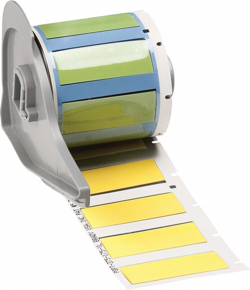 SleeveLabel Yellow Polyolefin 1-3/4inW