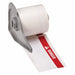 Pre-CutLabelStockRoll Red/White Gloss