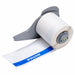 Pre-CutLabelStockRoll Blue/White Gloss