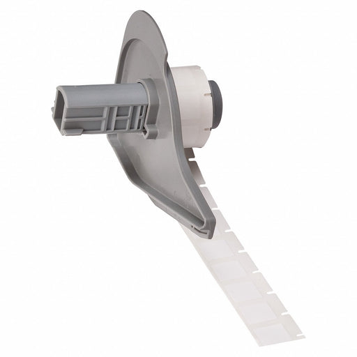 Wraparound Label White Vinyl 1/2 in W