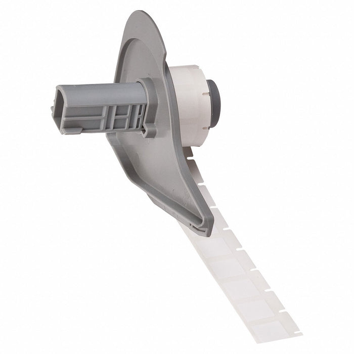 Wraparound Label White Vinyl 1/2 in W