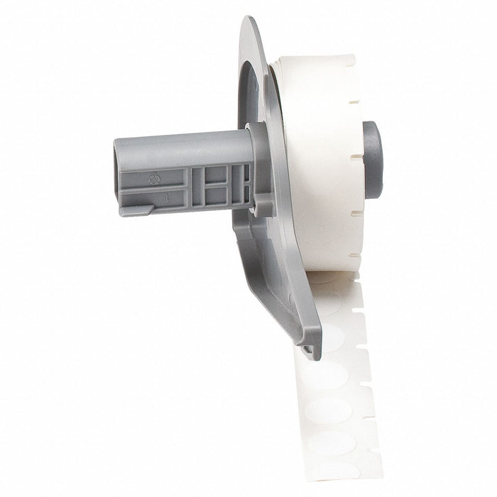 Wraparound Label White Nylon 1/2 in W