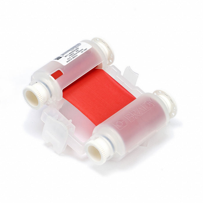 Single-ColorPrinterRibbon Red 150ftL