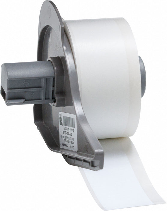 ContinuousLabelStock White Gloss 1inW