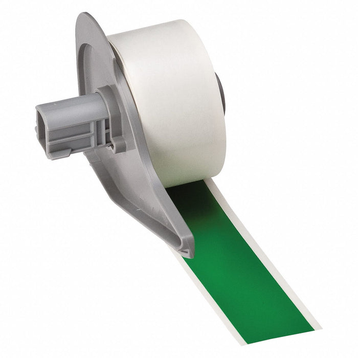 ContinuousLabelStock Green Gloss 1inW