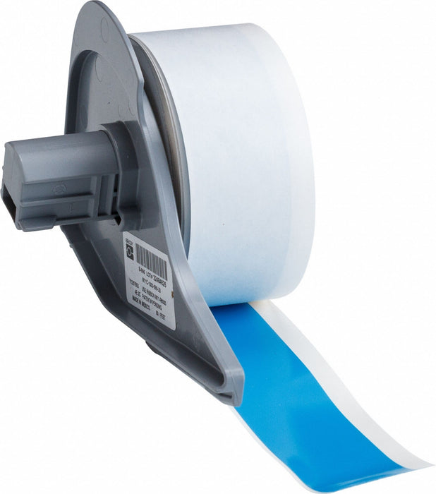 ContinuousLabelStock Light Blue Gloss