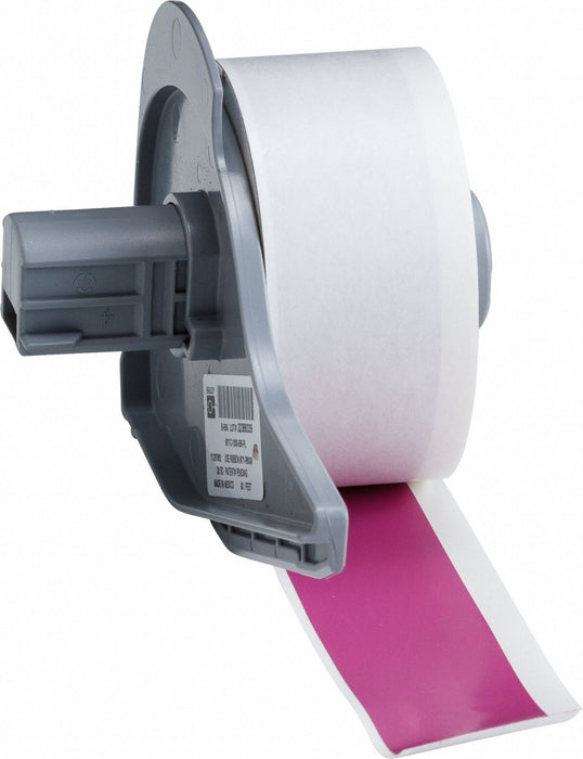 ContinuousLabelStock Purple Gloss 1inW