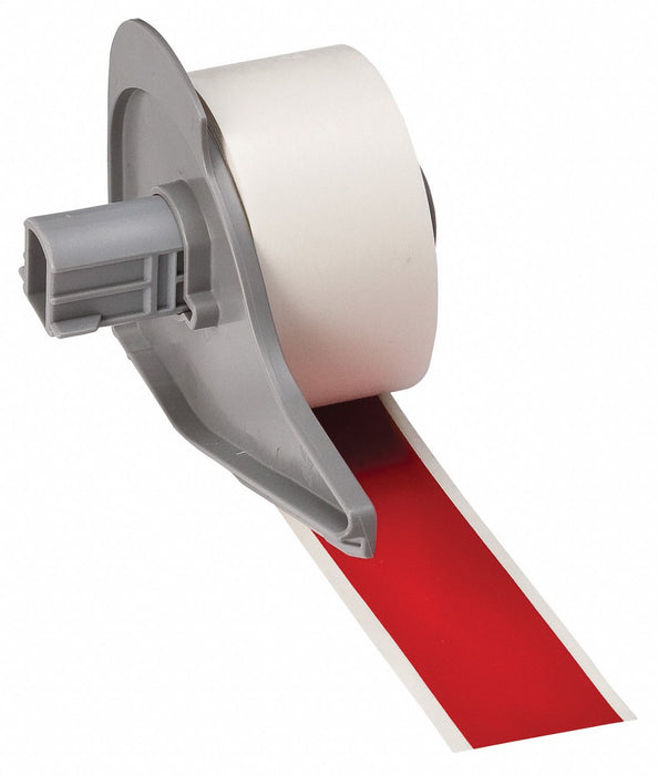 ContinuousLabelStock Red Gloss 1inW