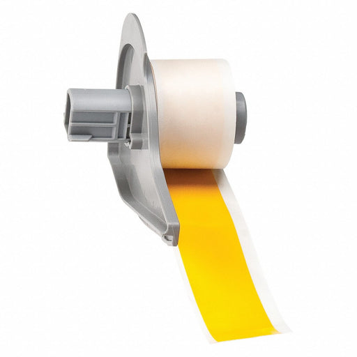 ContinuousLabelStock Yellow Gloss 1inW