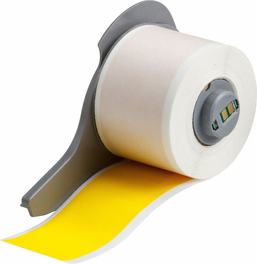 Label 1 1/2 in W Yellow