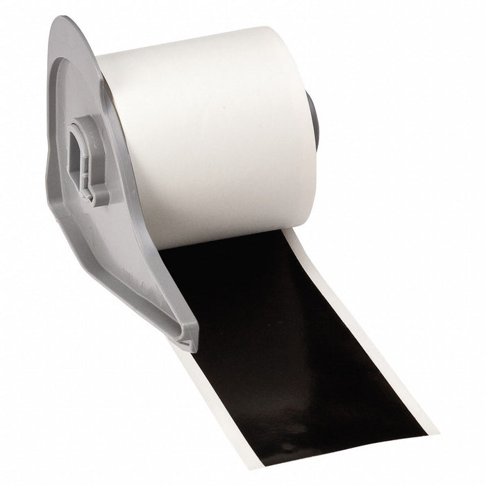ContinuousLabelStock Black Gloss 2inW
