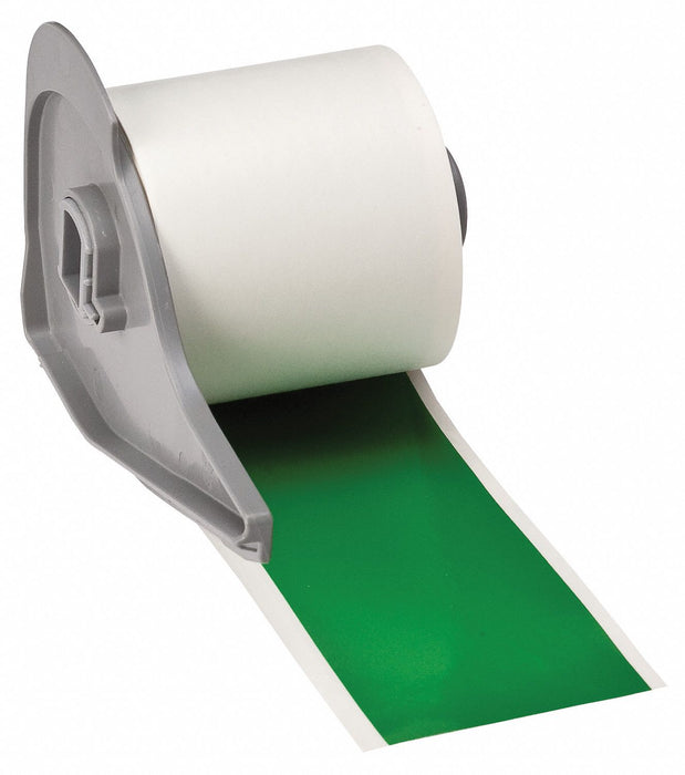 ContinuousLabelStock Green Gloss 2inW