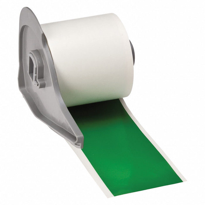 ContinuousLabelStock Green Gloss 2inW