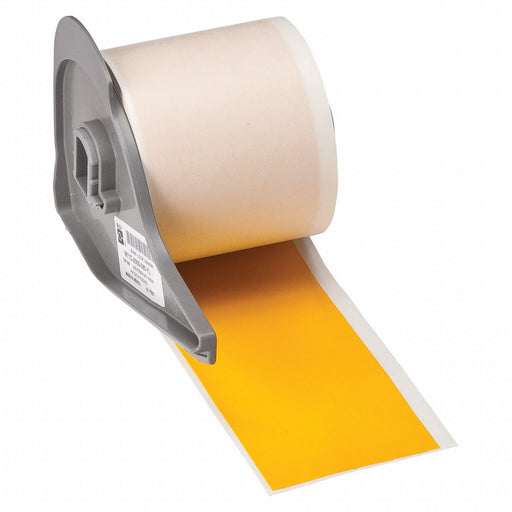 ContinuousLabelStock Yellow Gloss 2inW