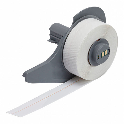 Tag Label White Polyester 1/4 in W