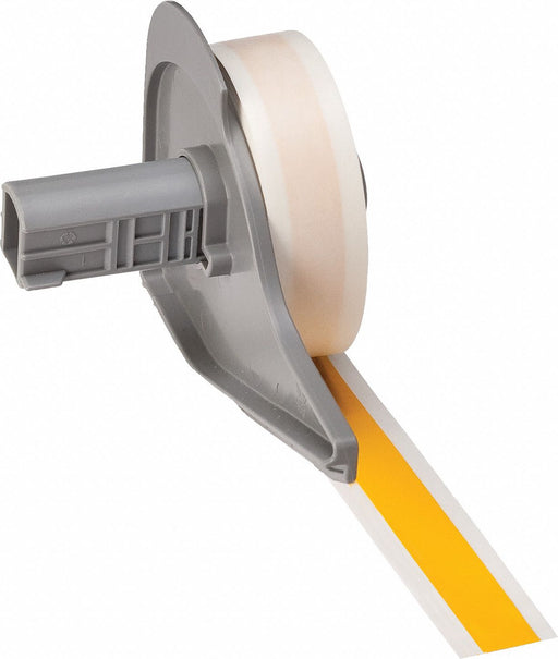 ContinuousLabelStock Yellow Gloss 1/4inW