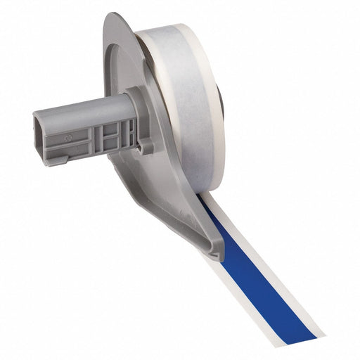 ContinuousLabelStock Blue Gloss 1/2inW