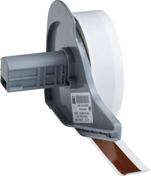 ContinuousLabelStock Brown Gloss 1/2inW