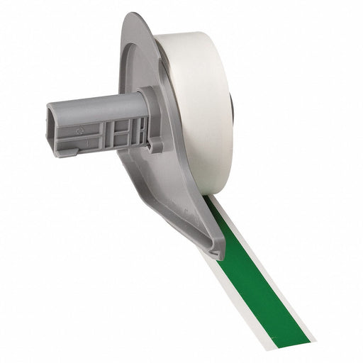 ContinuousLabelStock Green Gloss 1/2inW