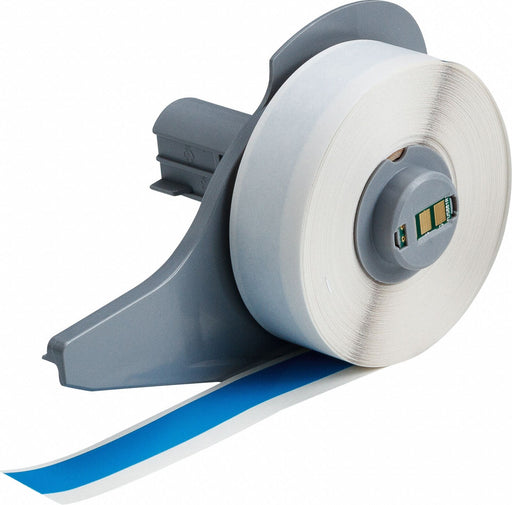 ContinuousLabelStock Light Blue Gloss