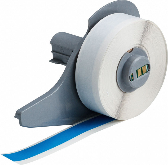 ContinuousLabelStock Light Blue Gloss