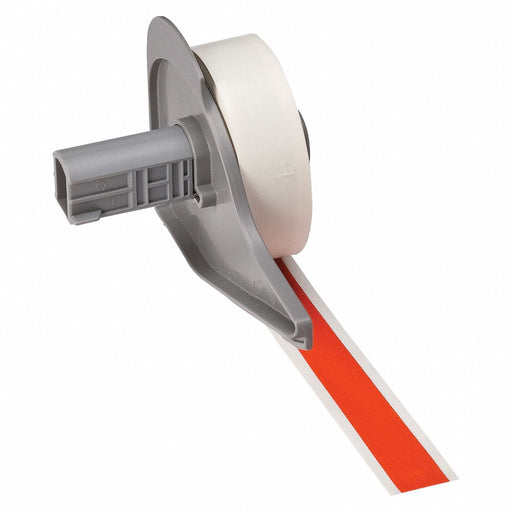 ContinuousLabelStock Orange Gloss 1/2inW