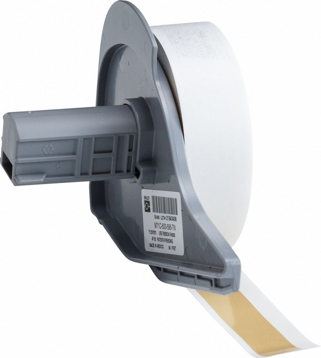 ContinuousLabelStock Tan Gloss 1/2inW