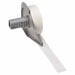 ContinuousLabelStock White Gloss 1/2inW