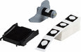 Pre-Cut Label Stock Roll Black Gloss