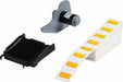 Pre-Cut Label Stock Roll Yellow Gloss