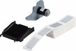 Pre-Cut Label Stock Roll Silver Gloss