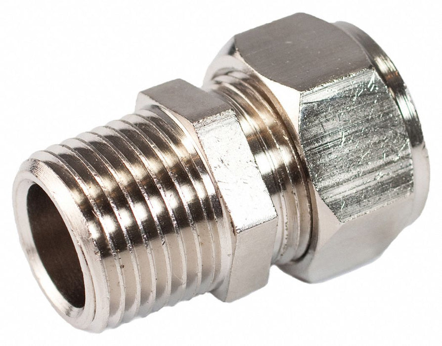 Strt Brass Comp. 5/8 in MNPT 1/2 in