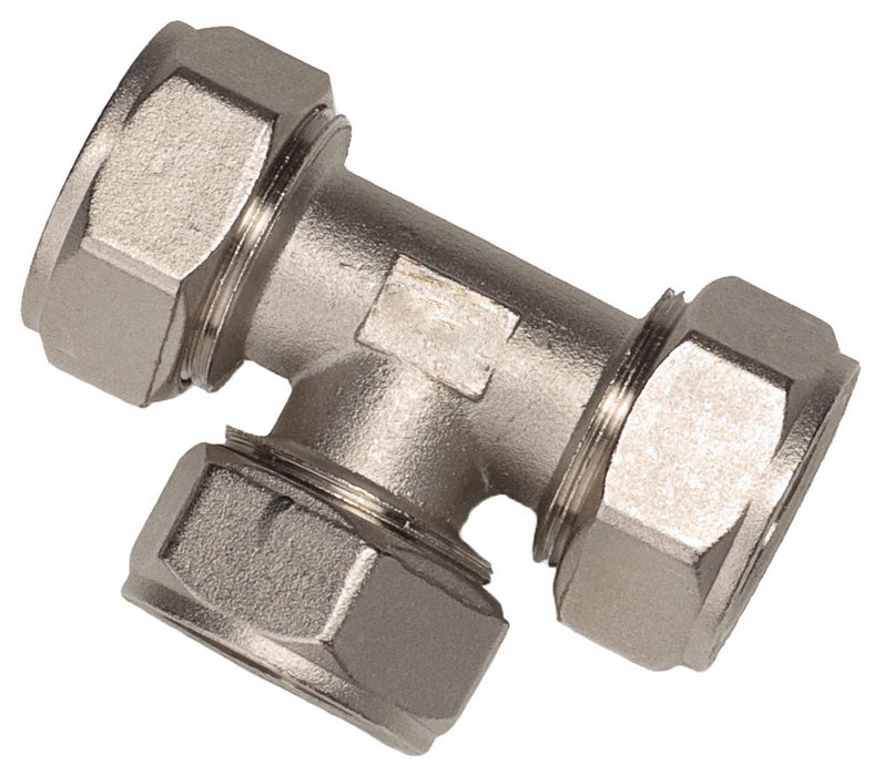 Tee Brass Comp 1 1/4  1 1/4  1 1/4 