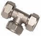 Tee Brass Comp 1 1/4  1 1/4  1 1/4 
