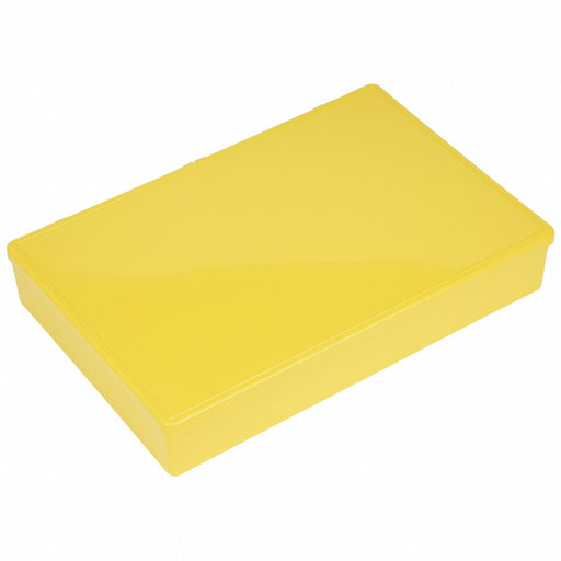 CompartmentBox 8.5inW 12.75inL Yellow