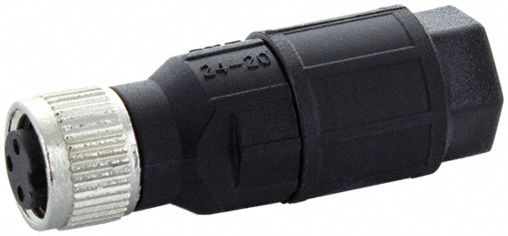 Cordset Straight 48V 4A